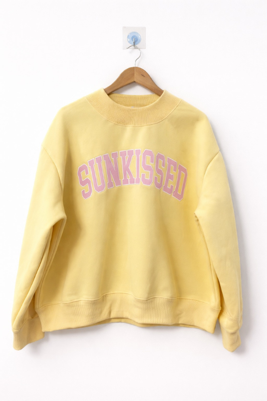 SUNKISSED Embroidered Mockneck & Shorts SET