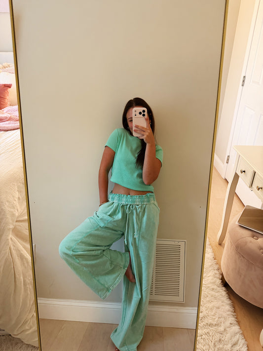 Matcha Morning Lounge Pants