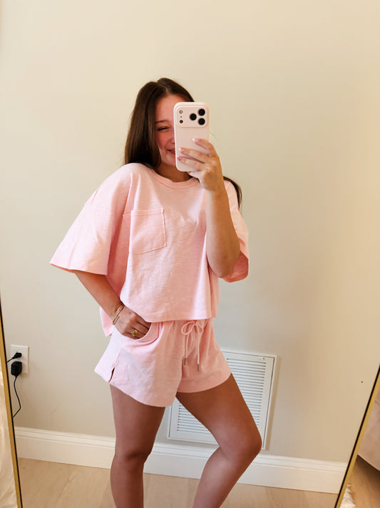 Blush Off Duty Tee