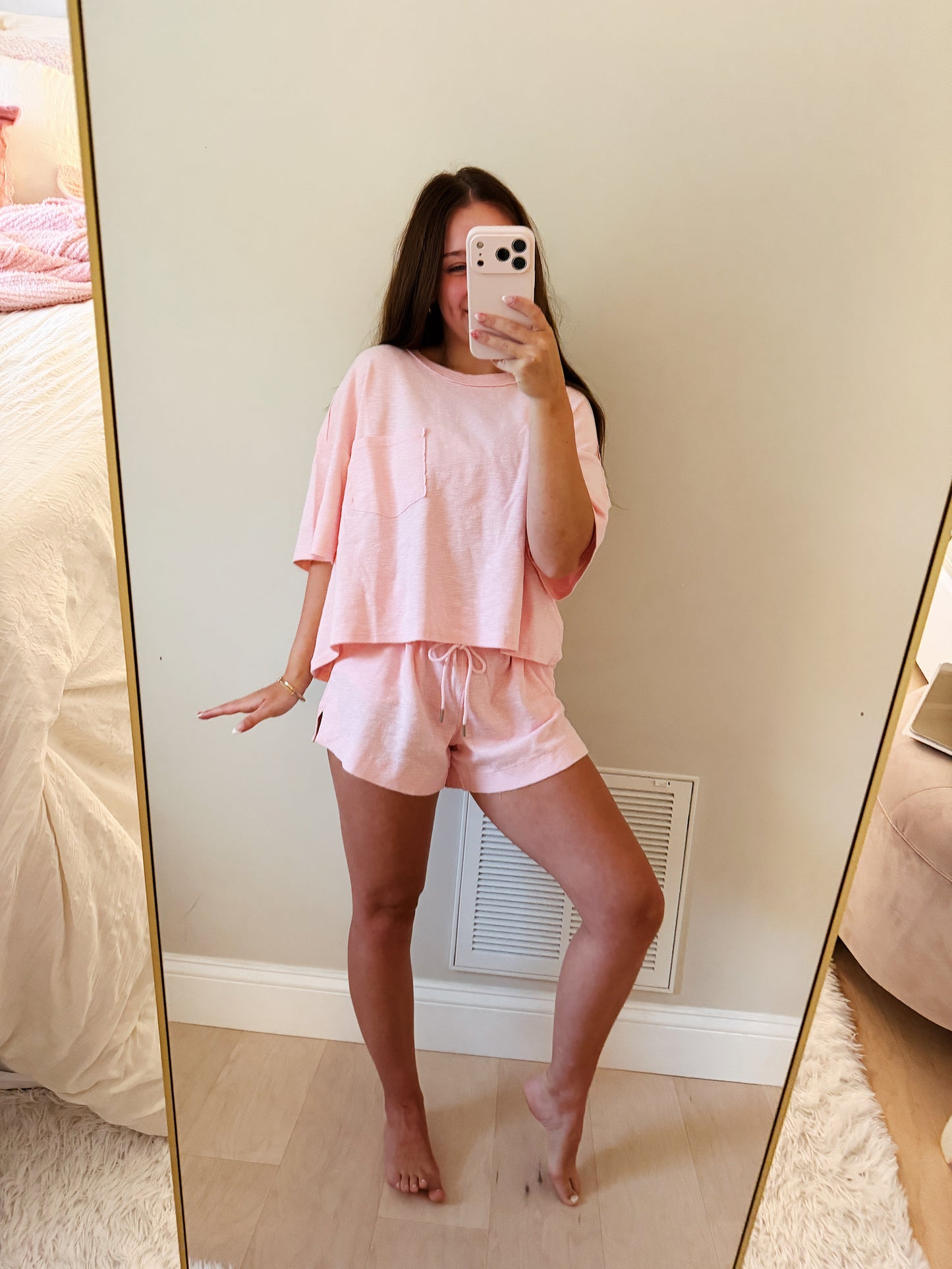 Blush Off Duty Tee