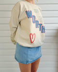 Worthy 5:17 Sweatshirt: Sand